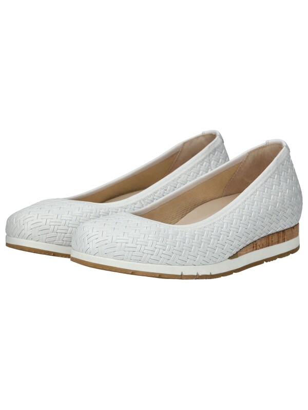 GABOR Ballerina In Bianco