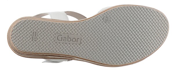 GABOR Sandalo In Bianco