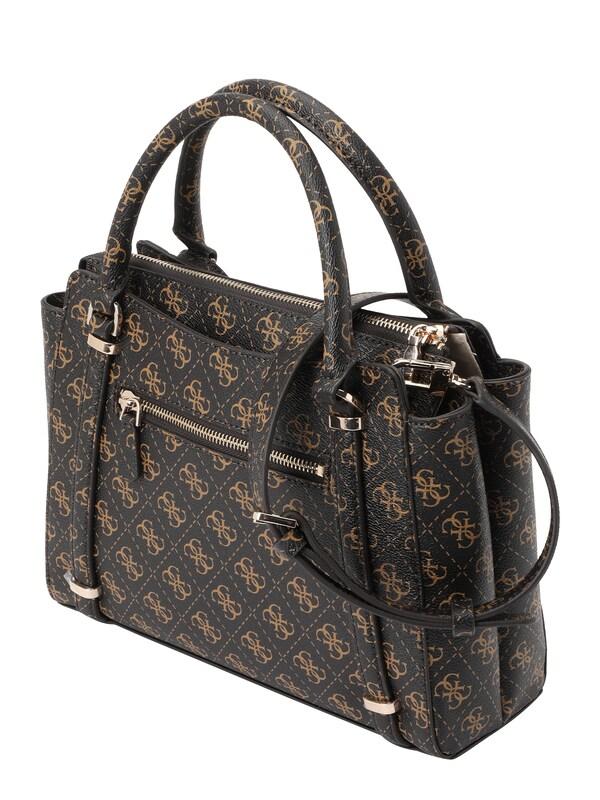 GUESS Borsa A Mano 'Erica' In Caramello Marrone Scuro