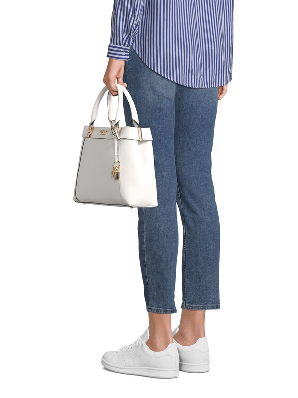 GUESS Borsa A Spalla 'ANADELA 3' In Bianco