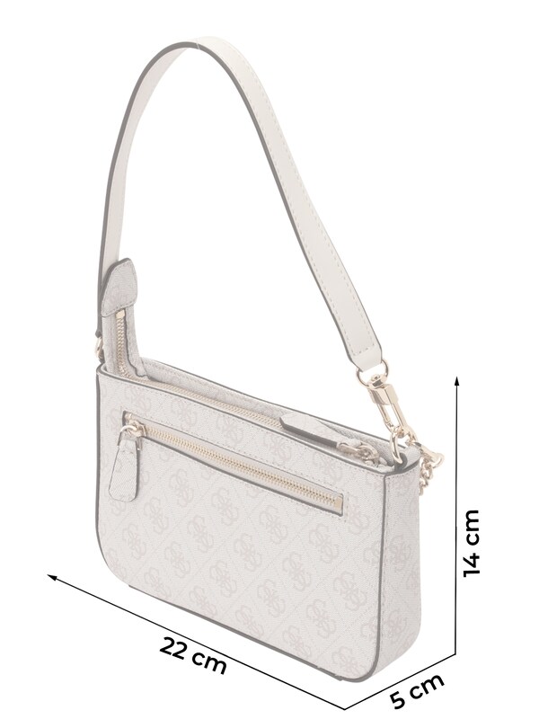 GUESS Borsa A Spalla 'NOELLE' In Bianco
