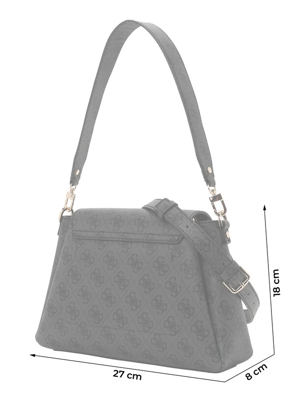 GUESS Borsa A Spalla 'Sora' In Nero Nero Sfumato