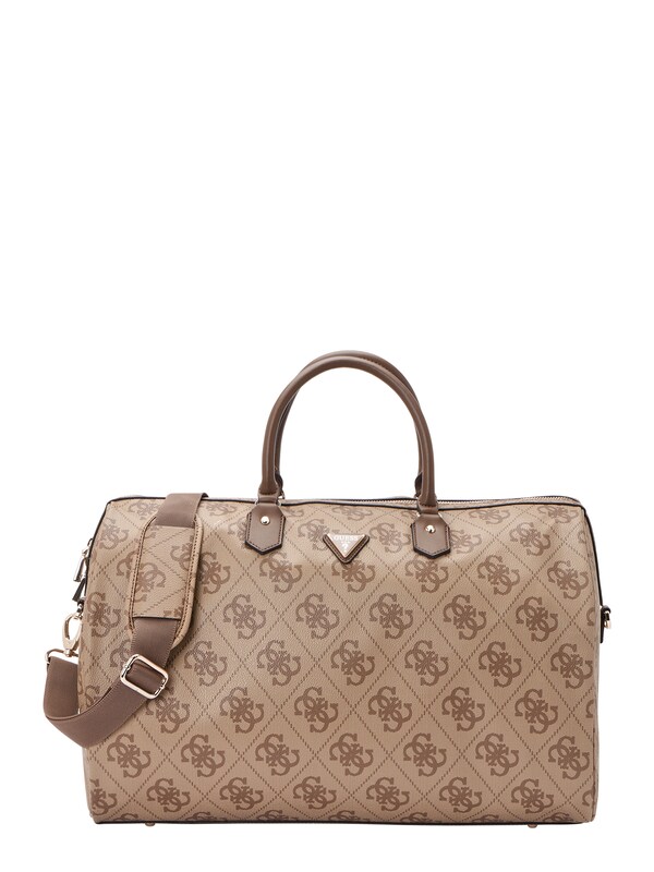 GUESS Borsa da viaggio 'BERTA' in Bianco Lana