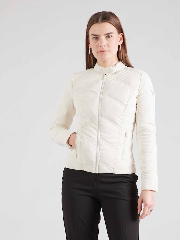 GUESS Giacca Di Mezza Stagione 'NEW VONA' In Crema