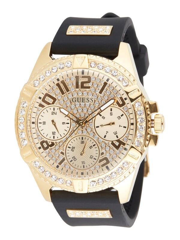 GUESS Orologio analogico 'Frontier' in Nero