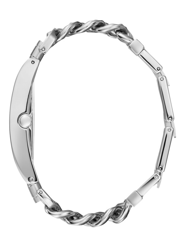 GUESS Orologio Analogico 'HEAVY METAL' In Argento