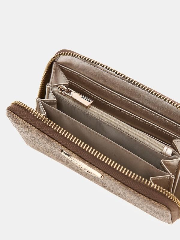 GUESS Portamonete 'Laurel' In Beige