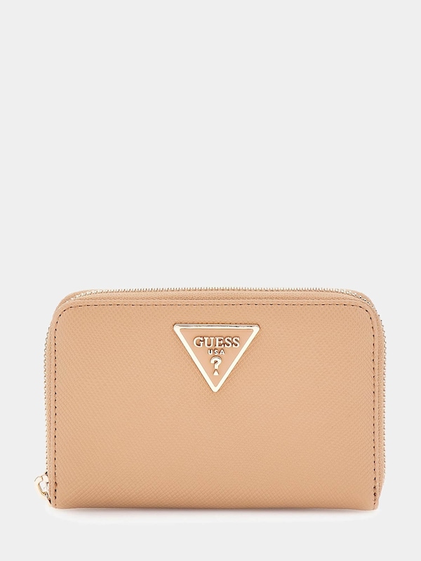 GUESS Portamonete 'LAUREL' In Beige