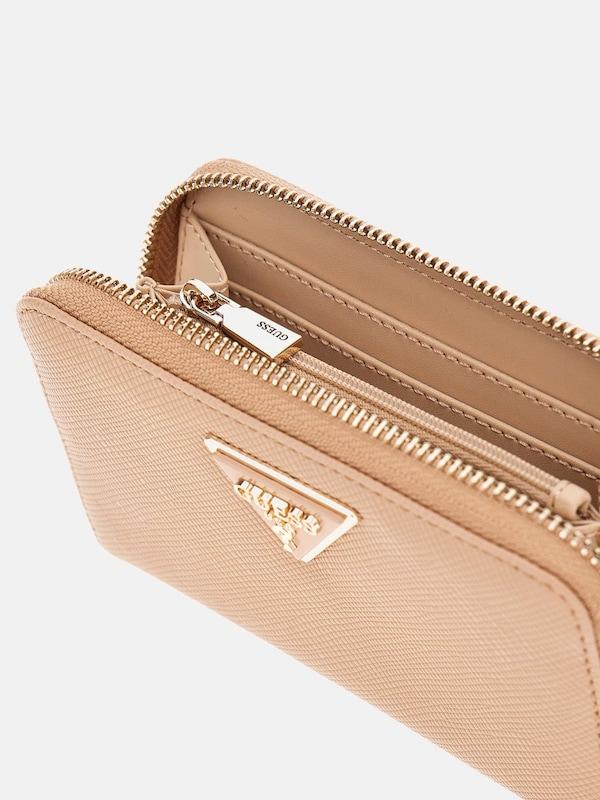 GUESS Portamonete 'LAUREL' In Beige
