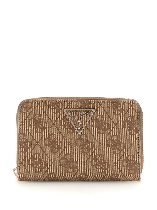 GUESS Portamonete 'Laurel' in Beige