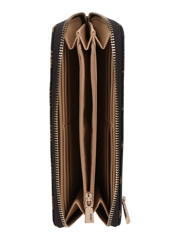 GUESS Portamonete 'LAUREL' In Cioccolato Mocca