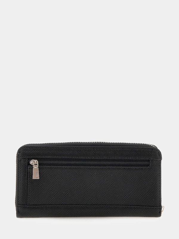 GUESS Portamonete 'Laurel' In Nero
