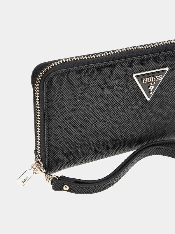 GUESS Portamonete 'Laurel' In Nero