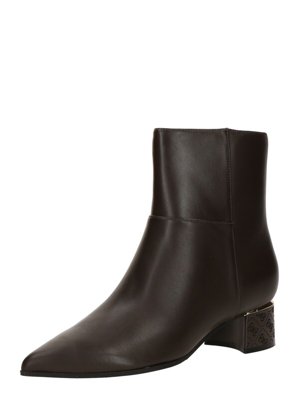 GUESS Stivaletto 'LUKKIE' in Marrone Scuro