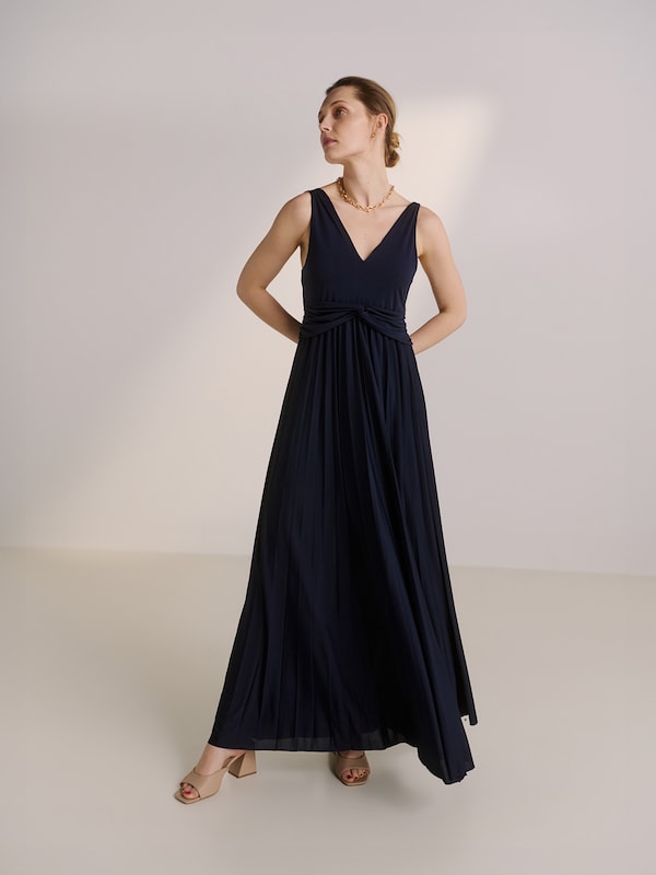Guido Maria Kretschmer Women Abito Da Sera 'Ilona' In Navy