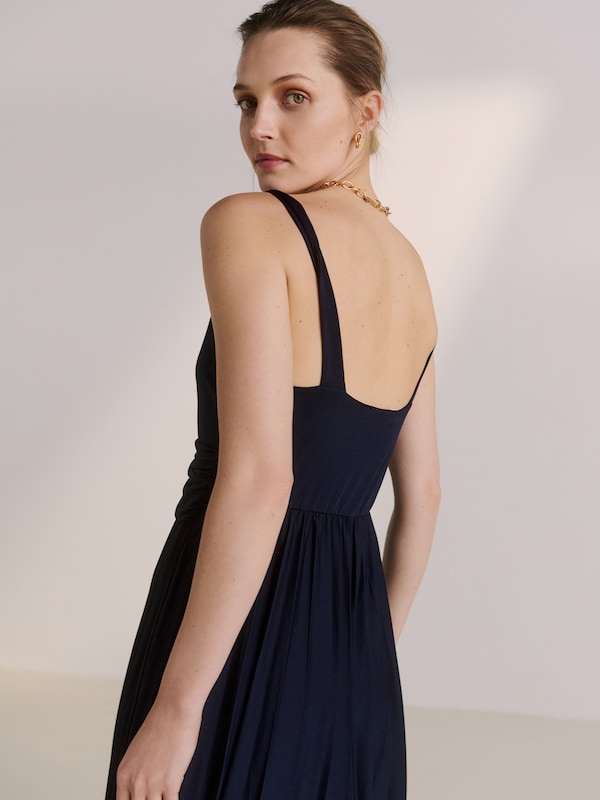 Guido Maria Kretschmer Women Abito Da Sera 'Ilona' In Navy