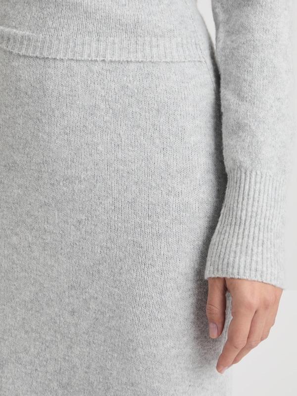 Guido Maria Kretschmer Women Abito In Maglia 'Deborah' In Grigio Sfumato