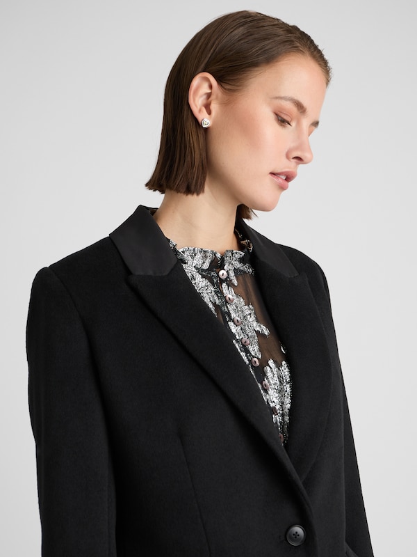 Guido Maria Kretschmer Women Cappotto Di Mezza Stagione In Nero