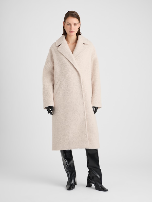 Guido Maria Kretschmer Women Cappotto Di Mezza Stagione 'Mariam' In Crema