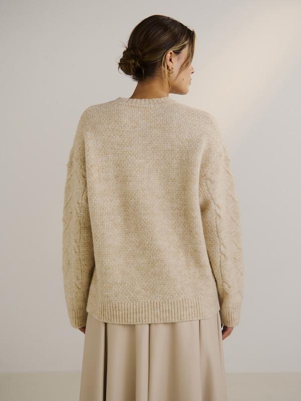 Guido Maria Kretschmer Women Pullover 'Cay' In Beige