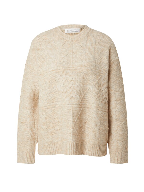 Guido Maria Kretschmer Women Pullover 'Cay' In Beige