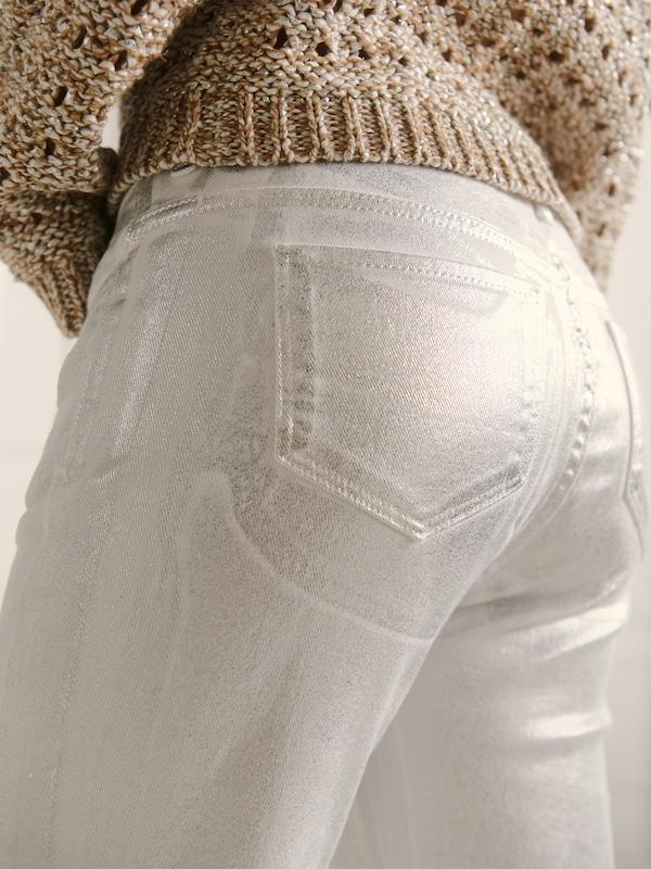 Guido Maria Kretschmer Women Regular Jeans 'Lucky' In Argento