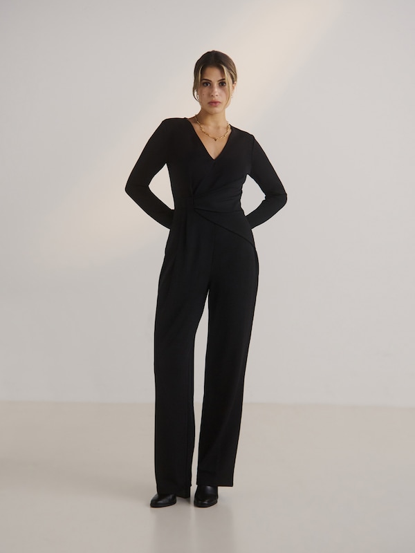 Guido Maria Kretschmer Women Tuta Jumpsuit 'Paloma' In Nero