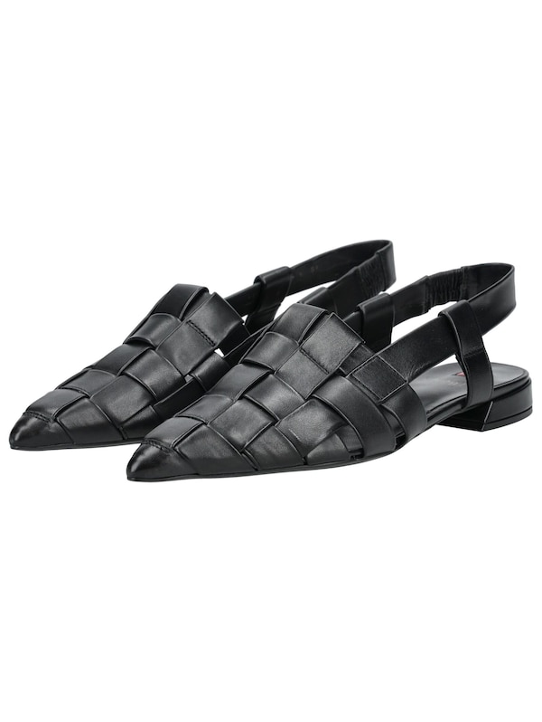 Högl Ballerina Con Cinturino 'Milla' In Nero