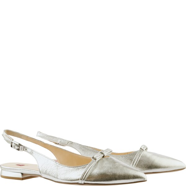 Högl Ballerina Con Cinturino 'Pretty' In Argento