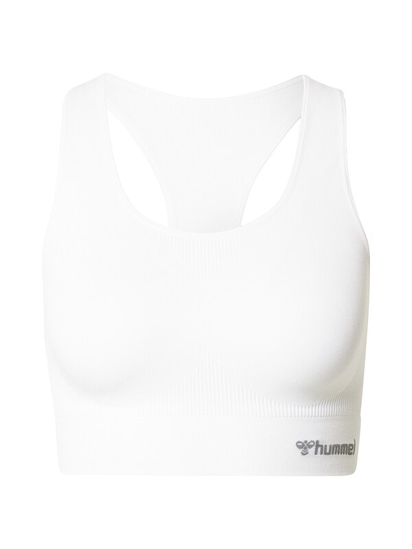 Hummel Bustino Reggiseno sportivo 'Tif' in Bianco