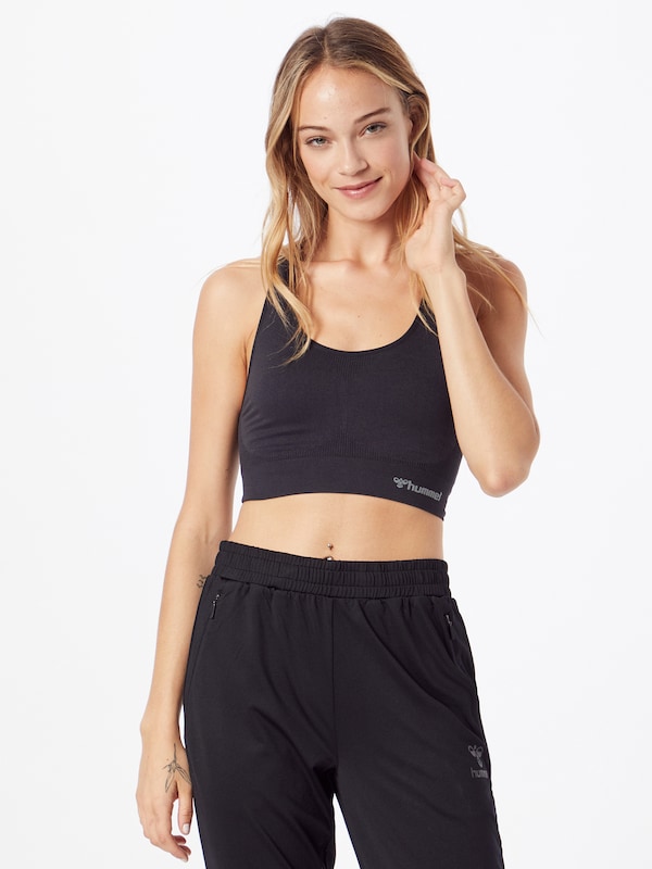 Hummel Bustino Reggiseno Sportivo 'Tif' In Nero