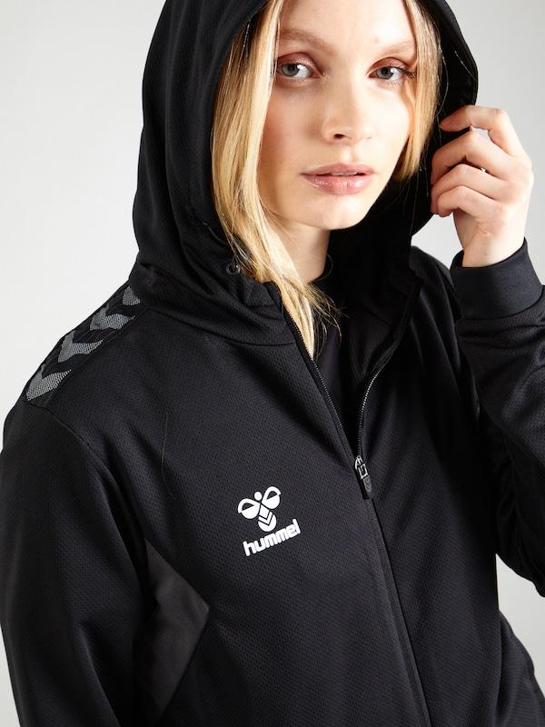 Hummel Giacca Di Felpa Sportiva 'AUTHENTIC' In Nero