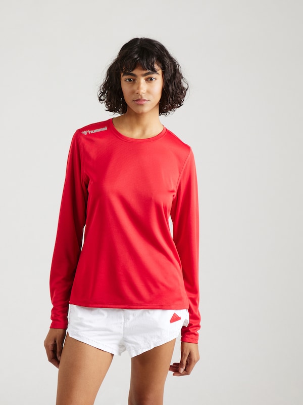 Hummel Maglia Funzionale In Rosso Sangue