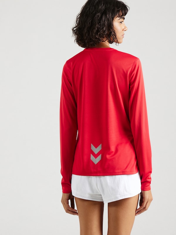 Hummel Maglia Funzionale In Rosso Sangue