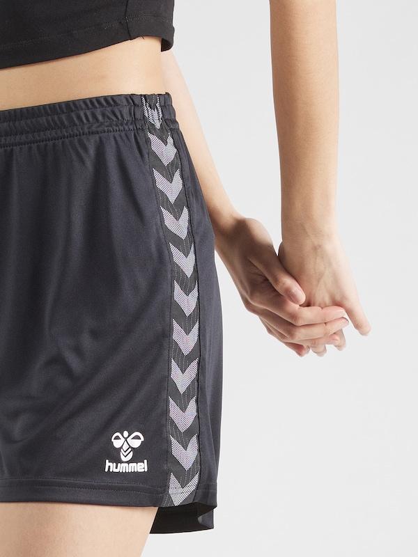 Hummel Regular Pantaloni Sportivi 'AUTHENTIC' In Nero