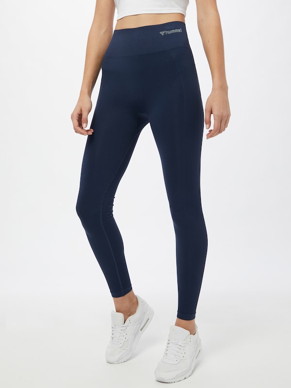 Hummel Skinny Pantaloni Sportivi 'Tif' In Blu Scuro
