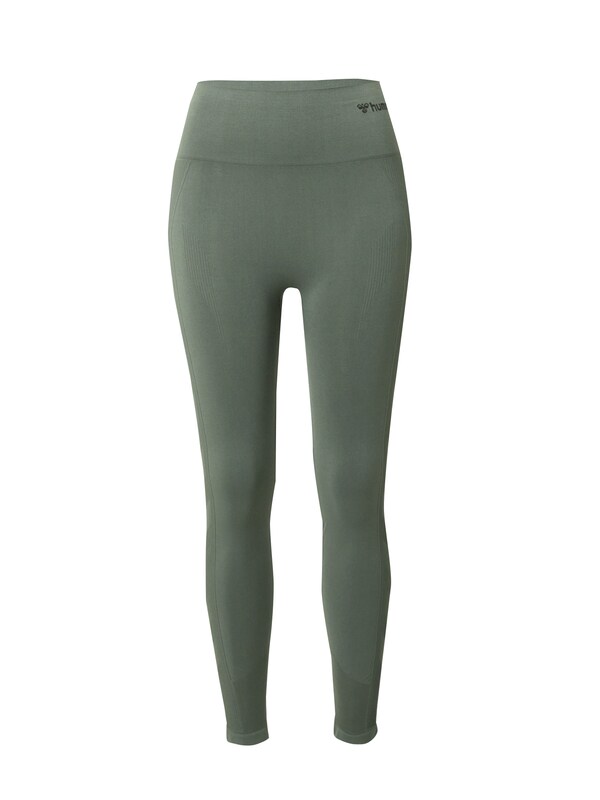 Hummel Skinny Pantaloni sportivi 'Tif' in Verde Scuro