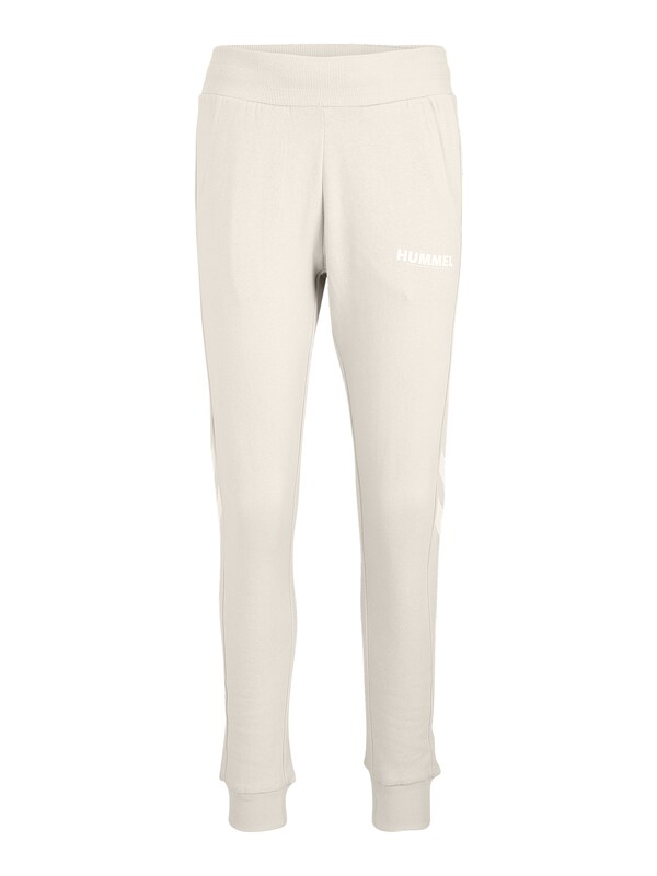 Hummel Tapered Pantaloni sportivi 'Legacy' in Beige Chiaro