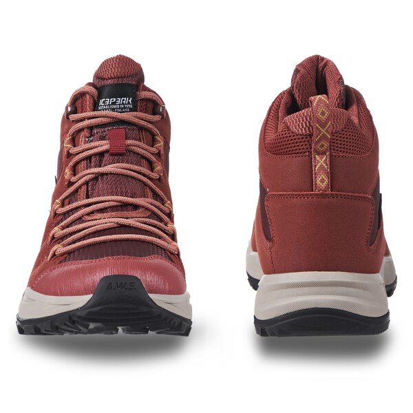 ICEPEAK Boots 'Ansio' In Rosso Ruggine