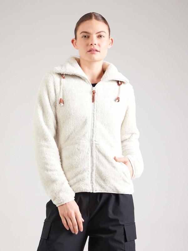 ICEPEAK Giacca Di Pile Funzionale 'COLONY' In Offwhite