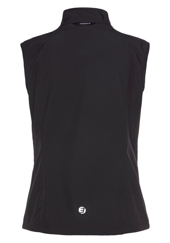 ICEPEAK Gilet Sportivo 'Brush' In Nero