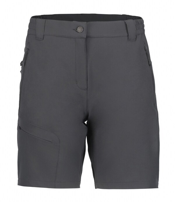 ICEPEAK Regular Pantaloni Per Outdoor 'Beaufort' In Antracite