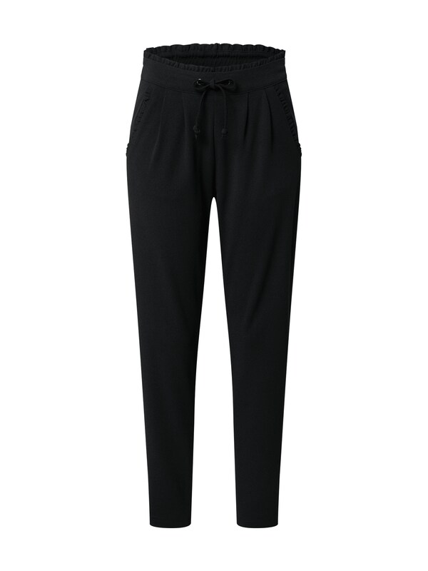 JDY regular Pantaloni con pieghe 'Catia' in Nero