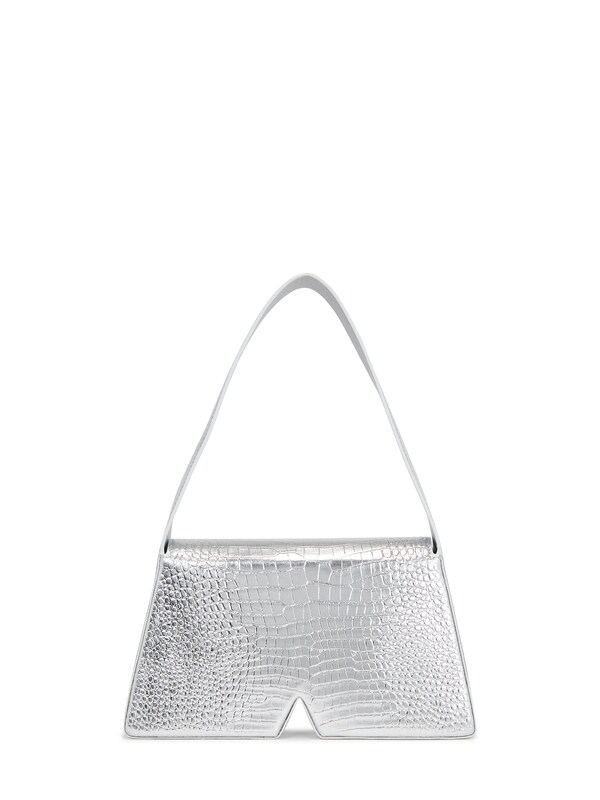 Karl Lagerfeld Borsa A Spalla In Argento