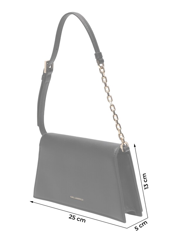 Karl Lagerfeld Borsa A Spalla In Nero