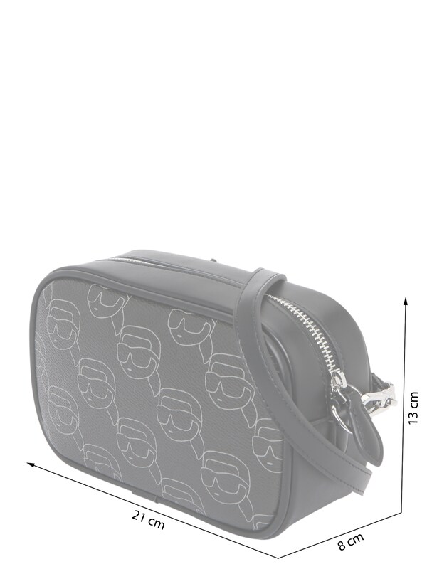 Karl Lagerfeld Borsa A Tracolla 'IKON' In Nero