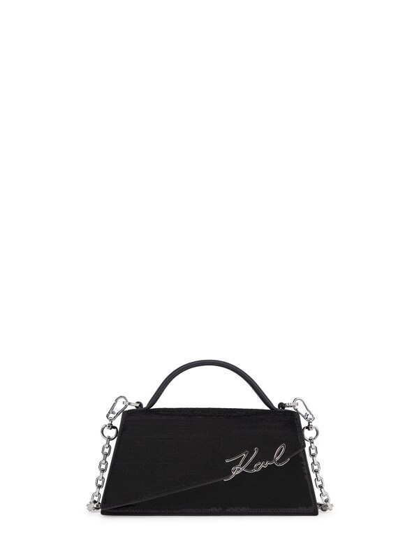 Karl Lagerfeld Borsa A Tracolla In Nero
