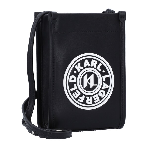 Karl Lagerfeld Custodia Per Smartphone 'K Skuare' In Nero