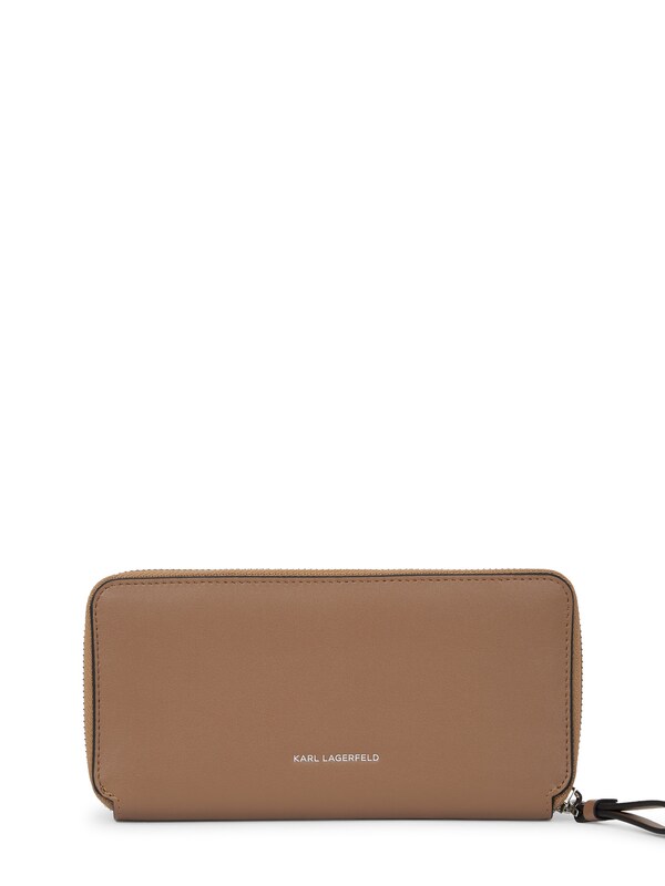 Karl Lagerfeld Portamonete 'Continental' In Marrone