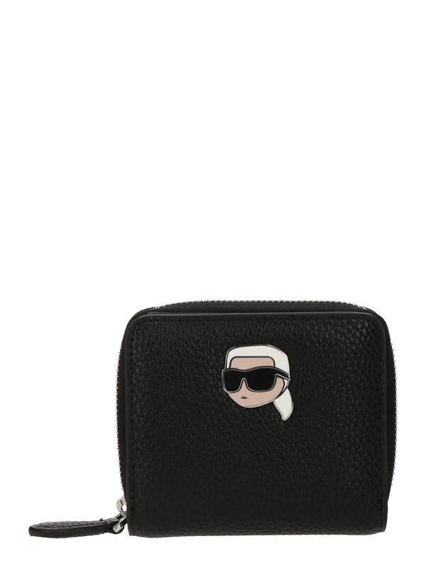Karl Lagerfeld Portamonete 'IKON' in Nero